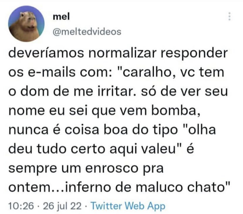 Deveríamos normalizar