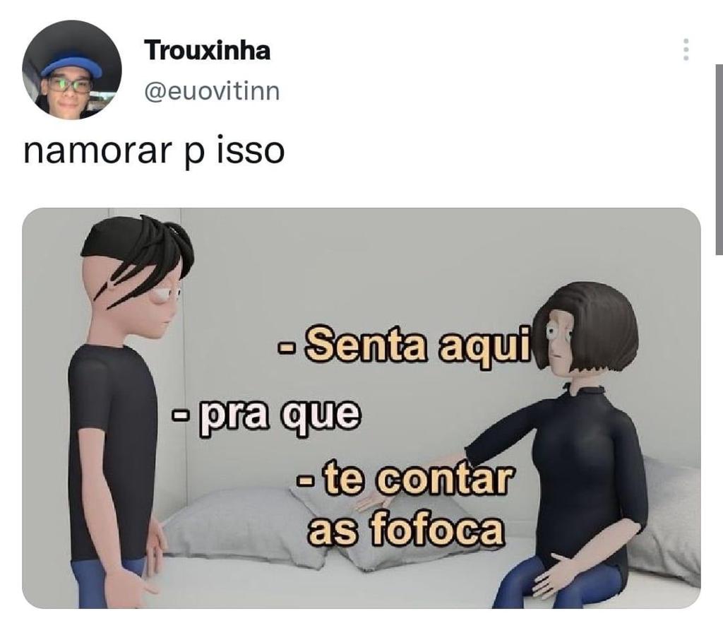 Namorar pra isso