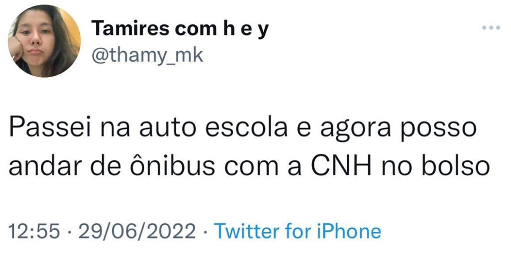 Eu com a CNH