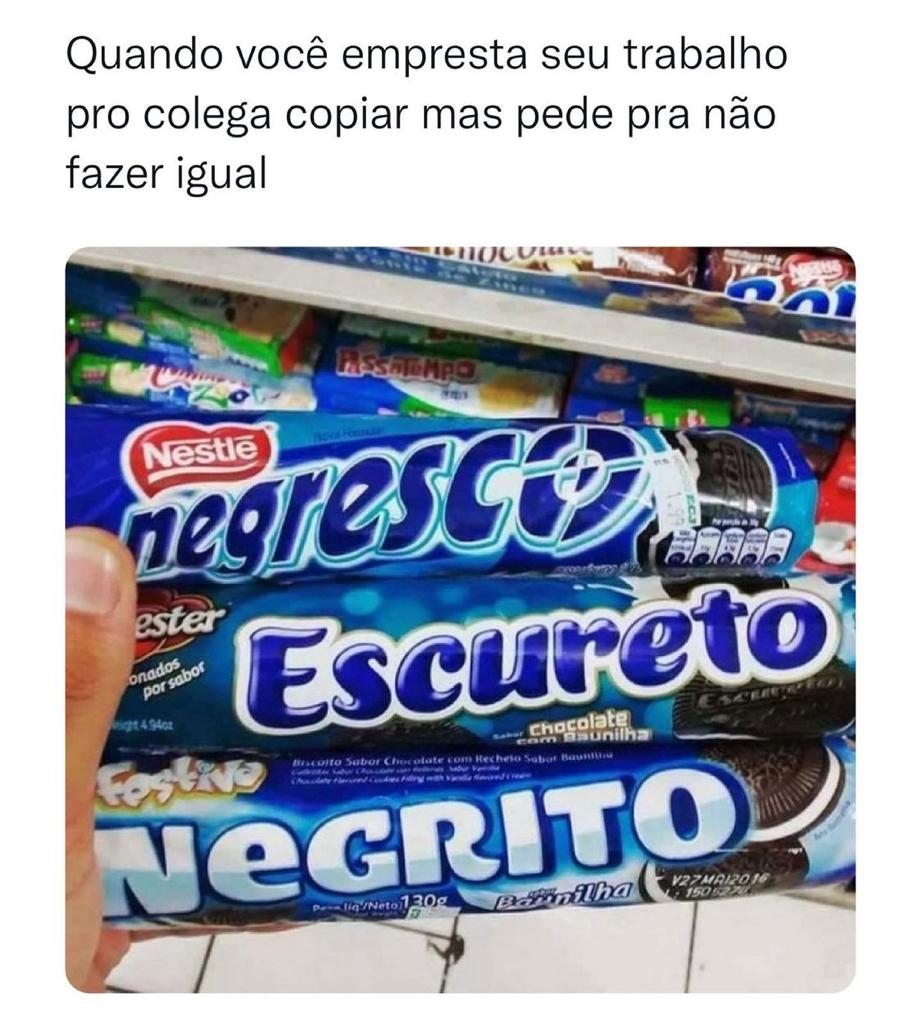 Pode copiar, só não faz igual