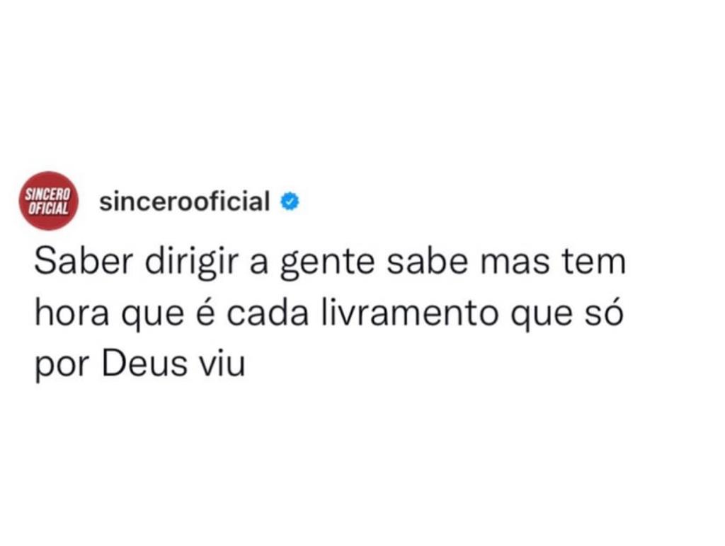 Tem hora que só Deus mesmo, viu