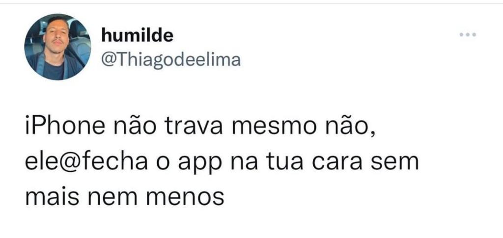 Ele fecha na cara