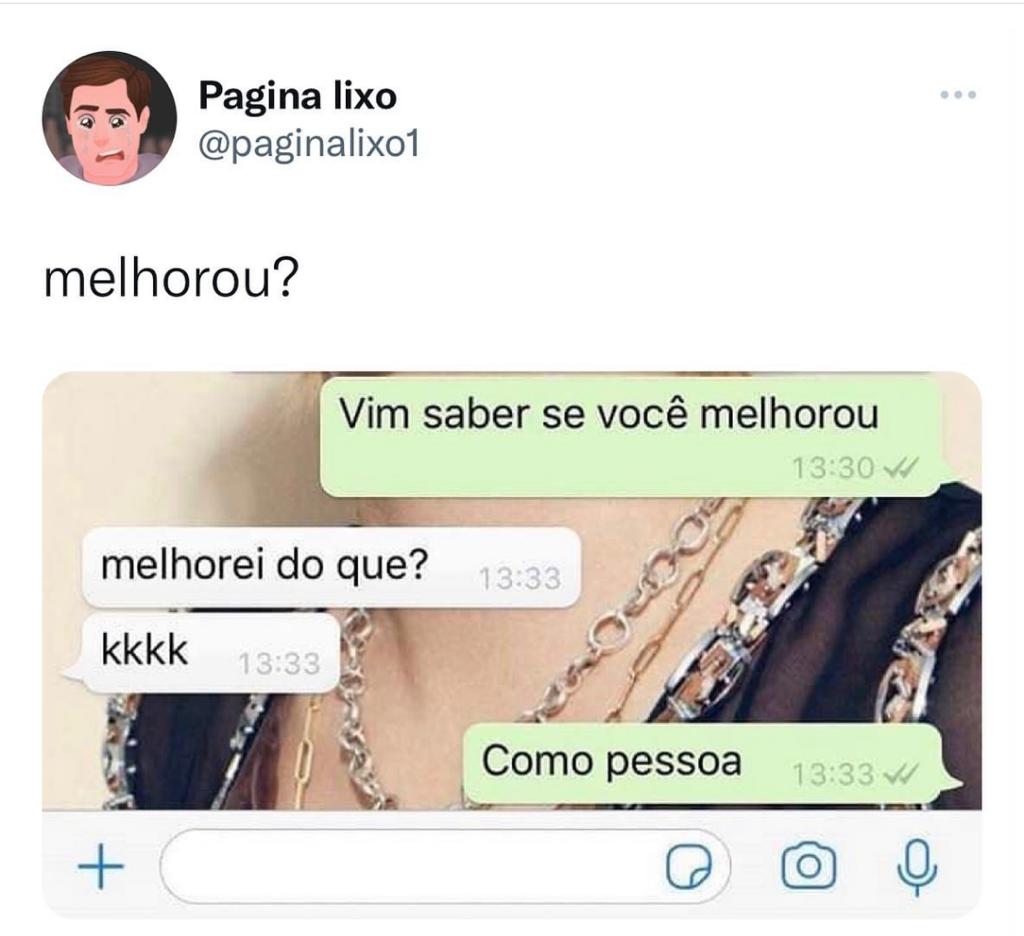 Melhorou?
