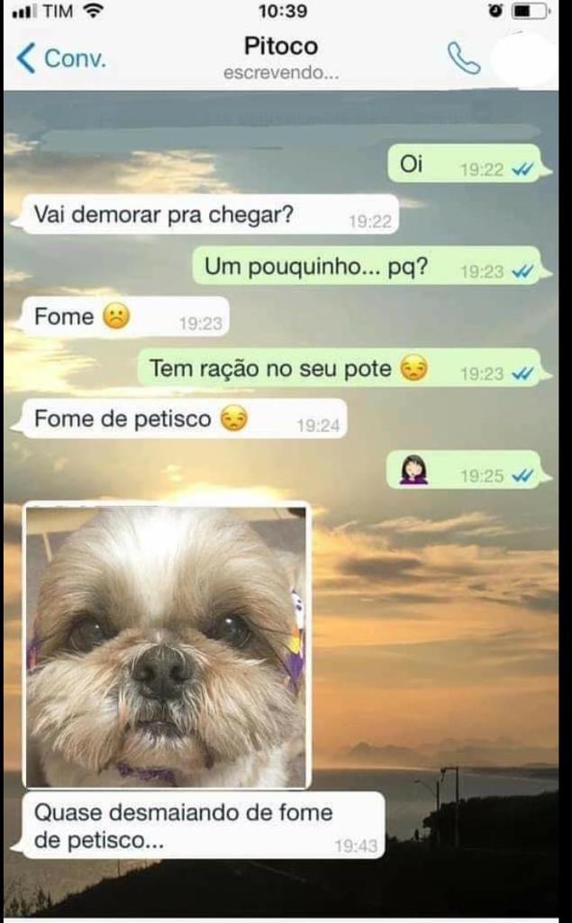 Fone de petisco