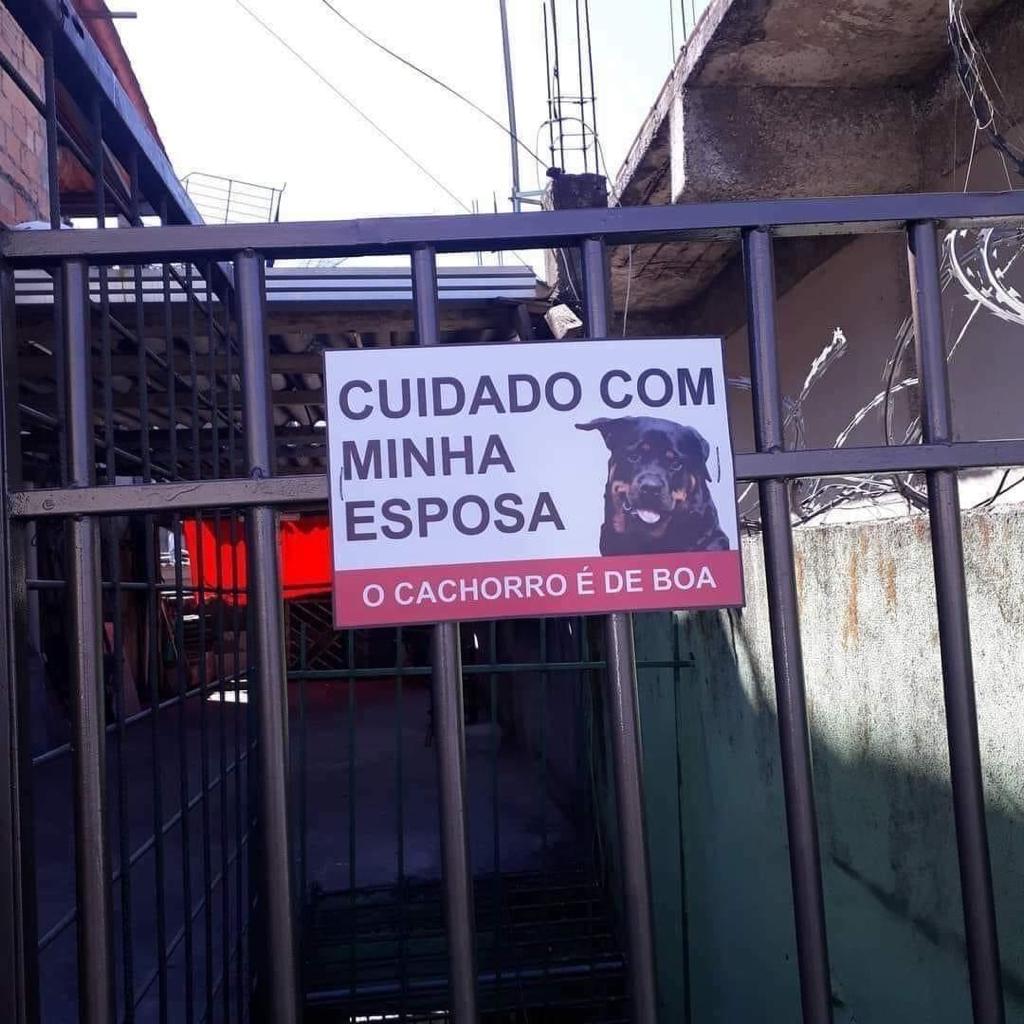 Cuidado com a esposa