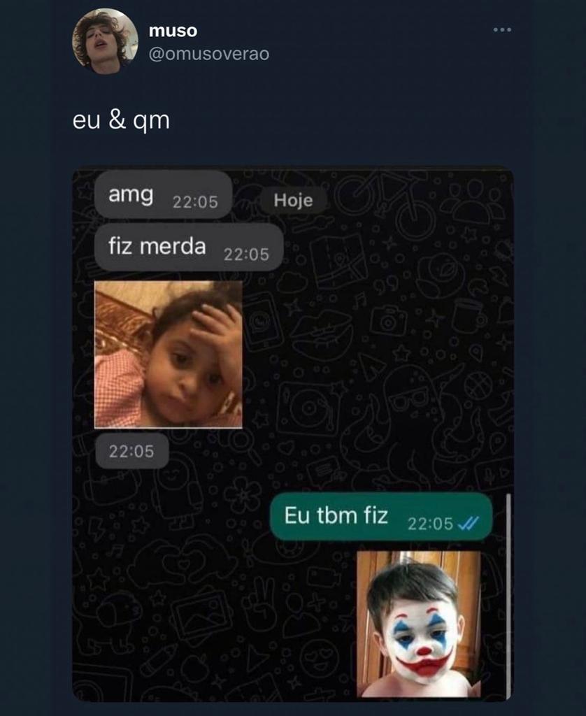 Eu e quem?