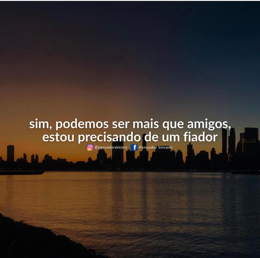 Tô precisando de um fiador
