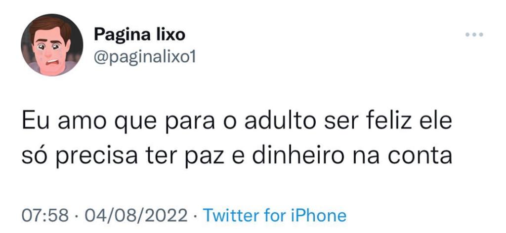 Amo isso no adulto