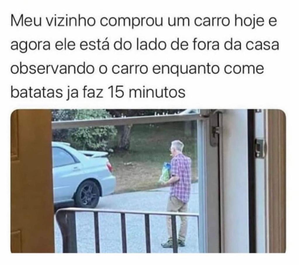Eu quando compro algo