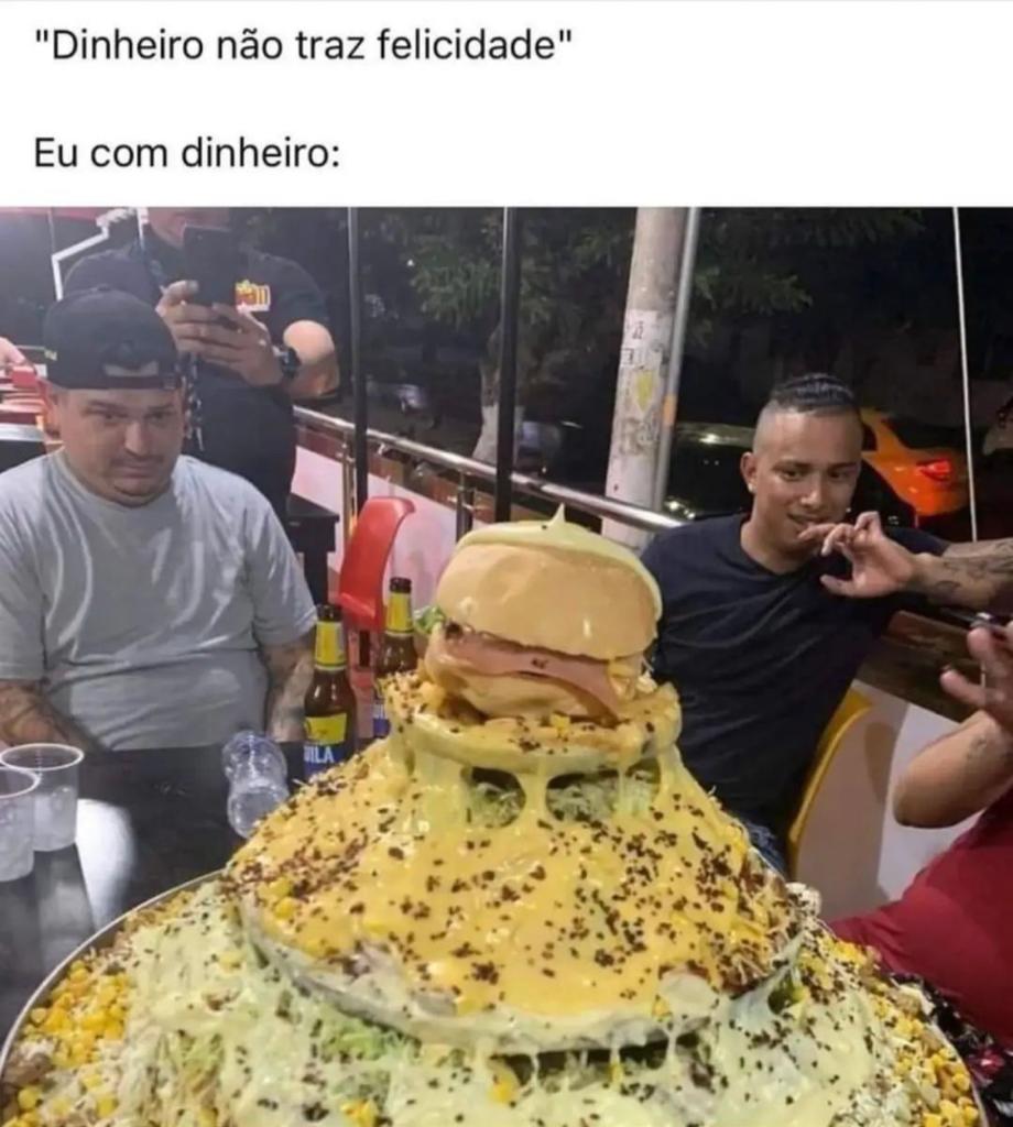Dinheiro não trás felicidade