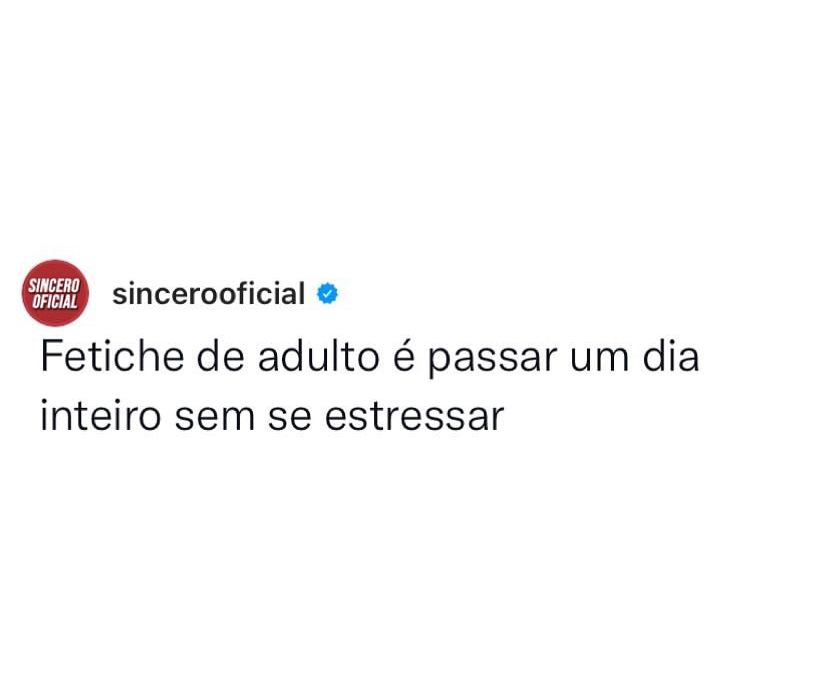 O fetiche do adulto
