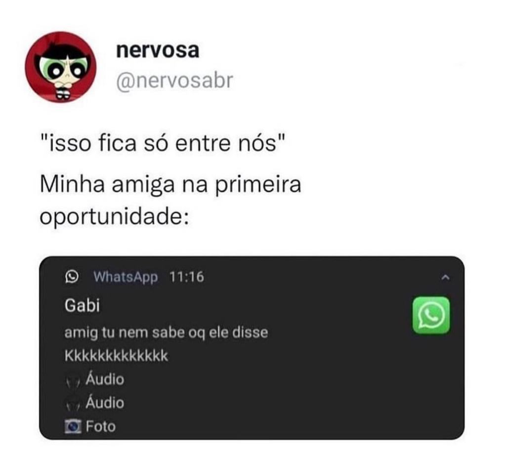 Minha amiga na primeira oportunidade