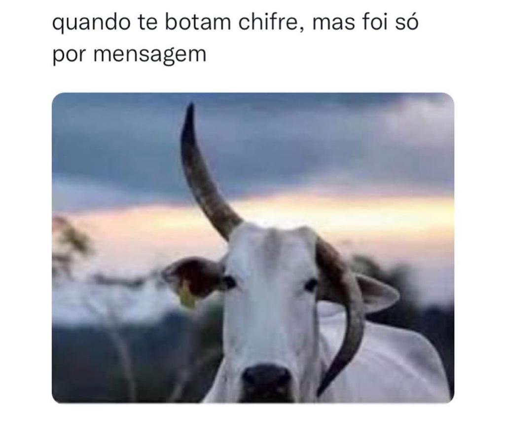 Quando o chifre é por mensagem
