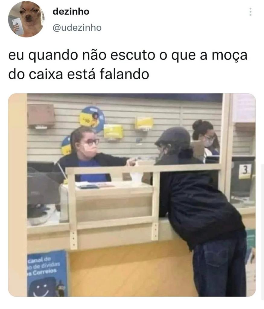 Fala mais alto, moça
