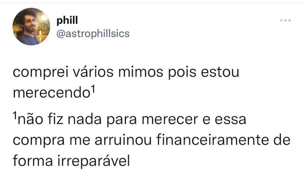 Nunca é merecido