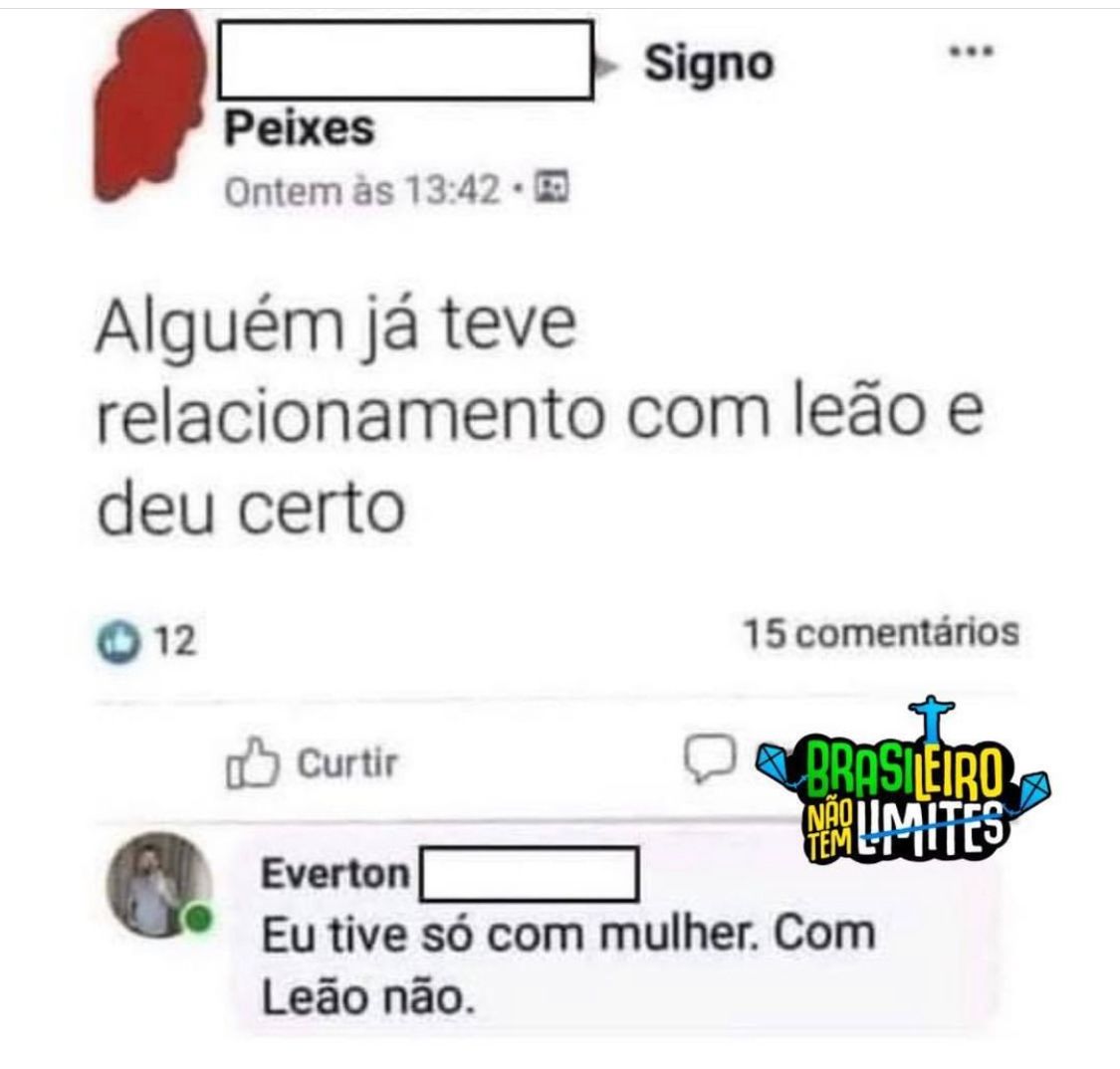 Eu nunca