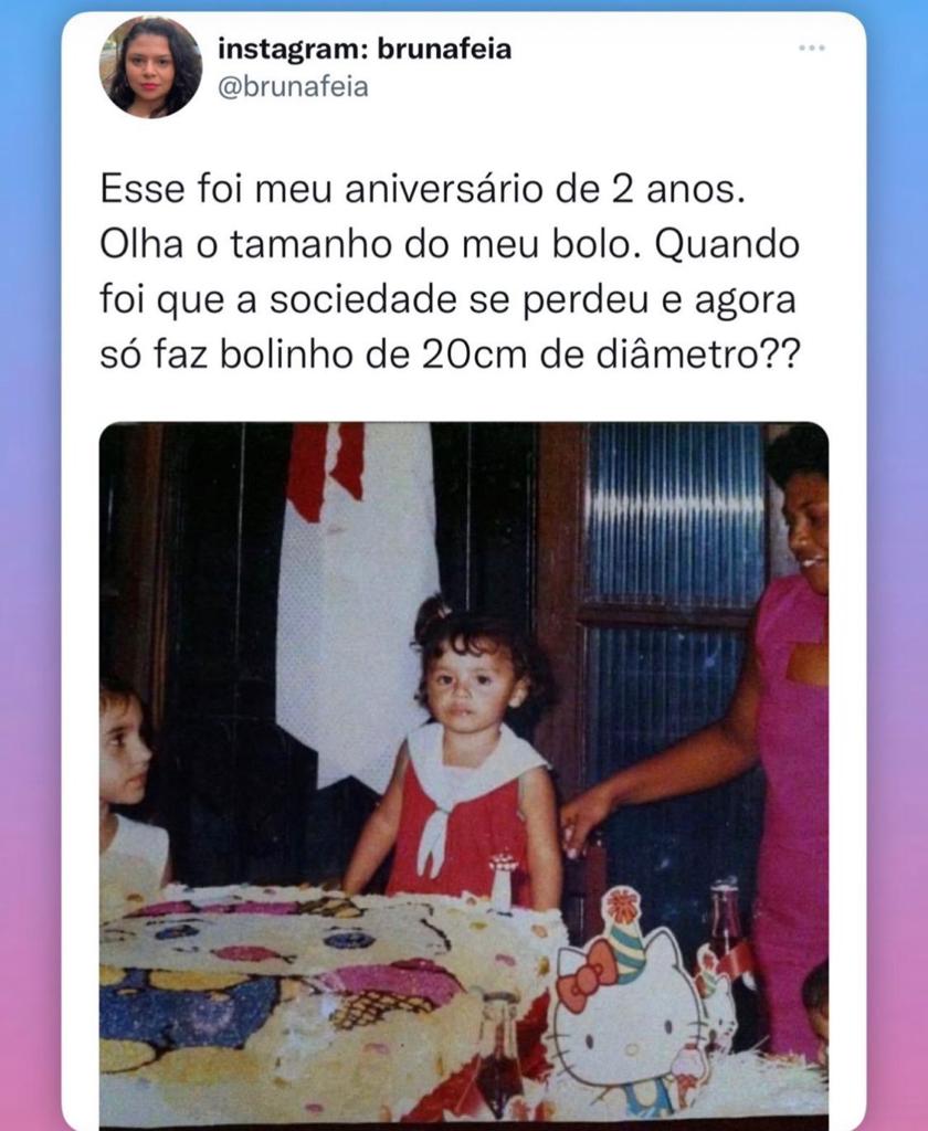 Isso sim que era aniversário