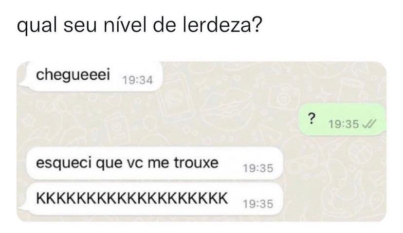 Esse é o meu