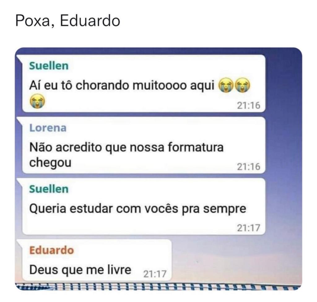 Eu sou o Eduardo
