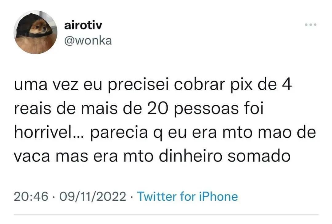 Tem que pensar no todo