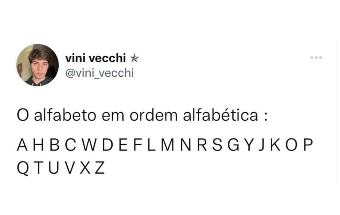 Nunca pensei nisso