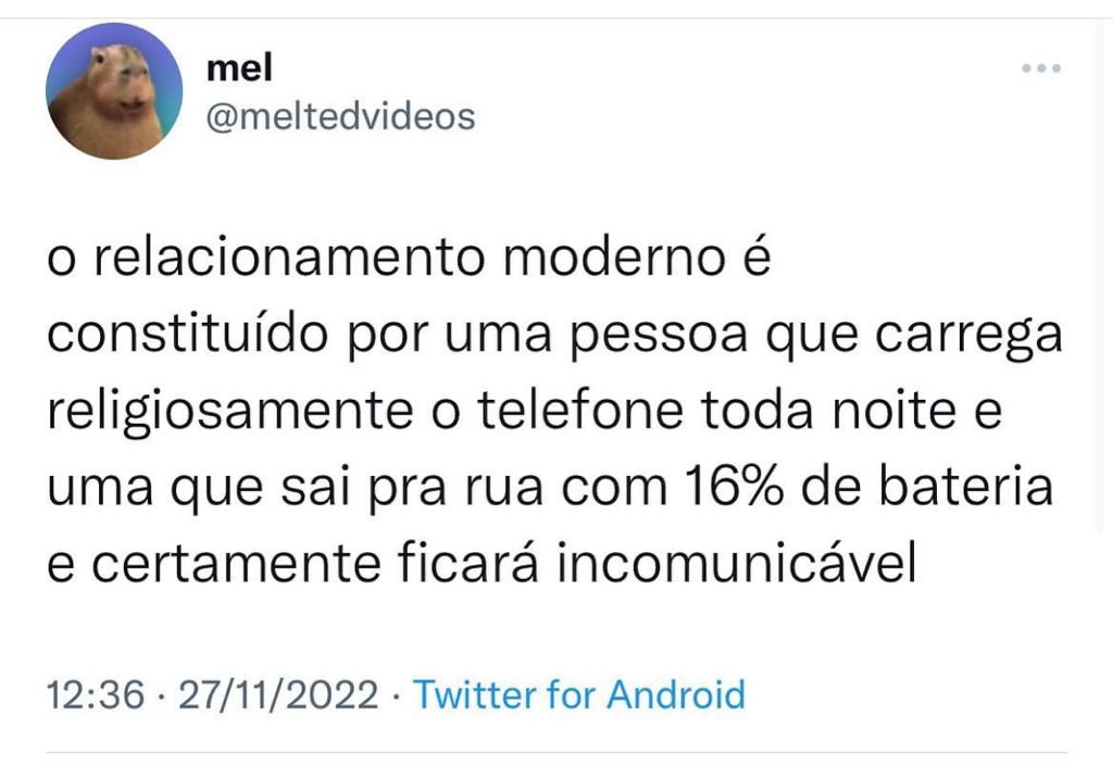 E tá errado?