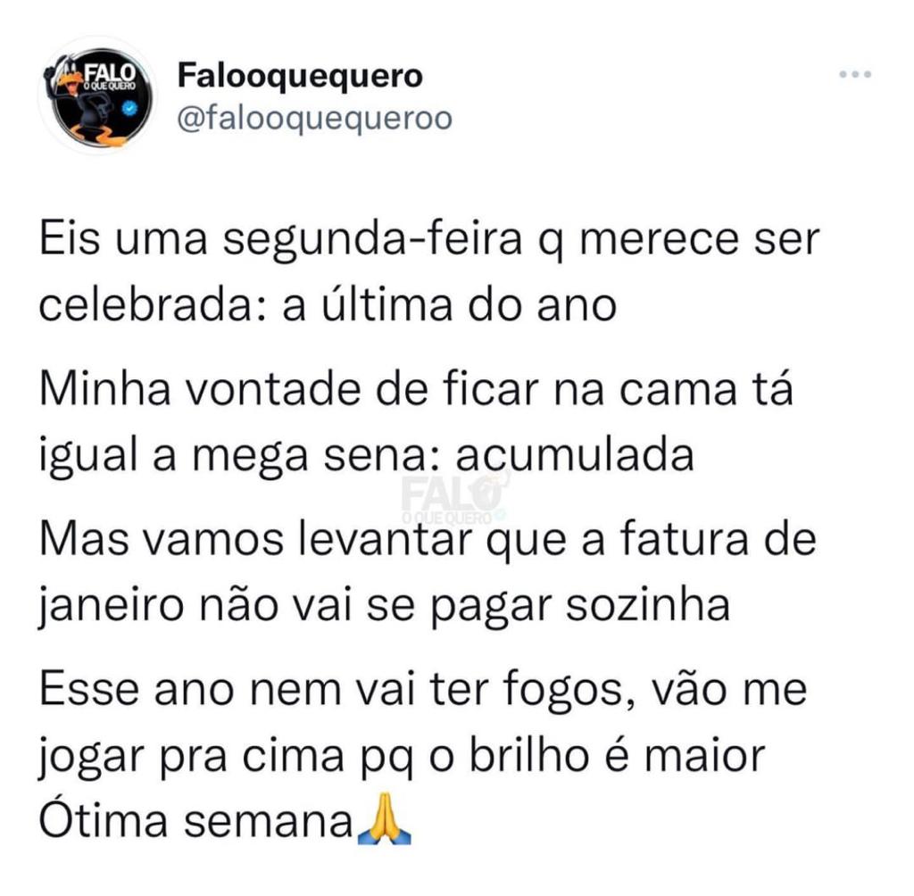 A última