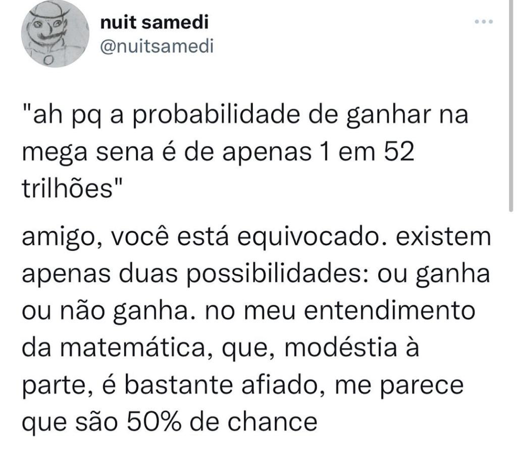 50% é muito
