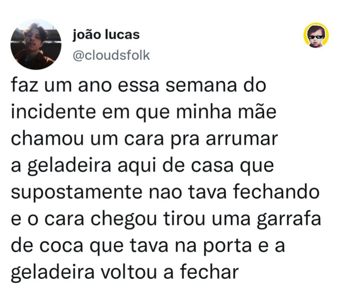 Era só uma garrafa, uma garrafa!