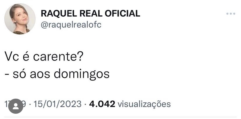Alô carência!