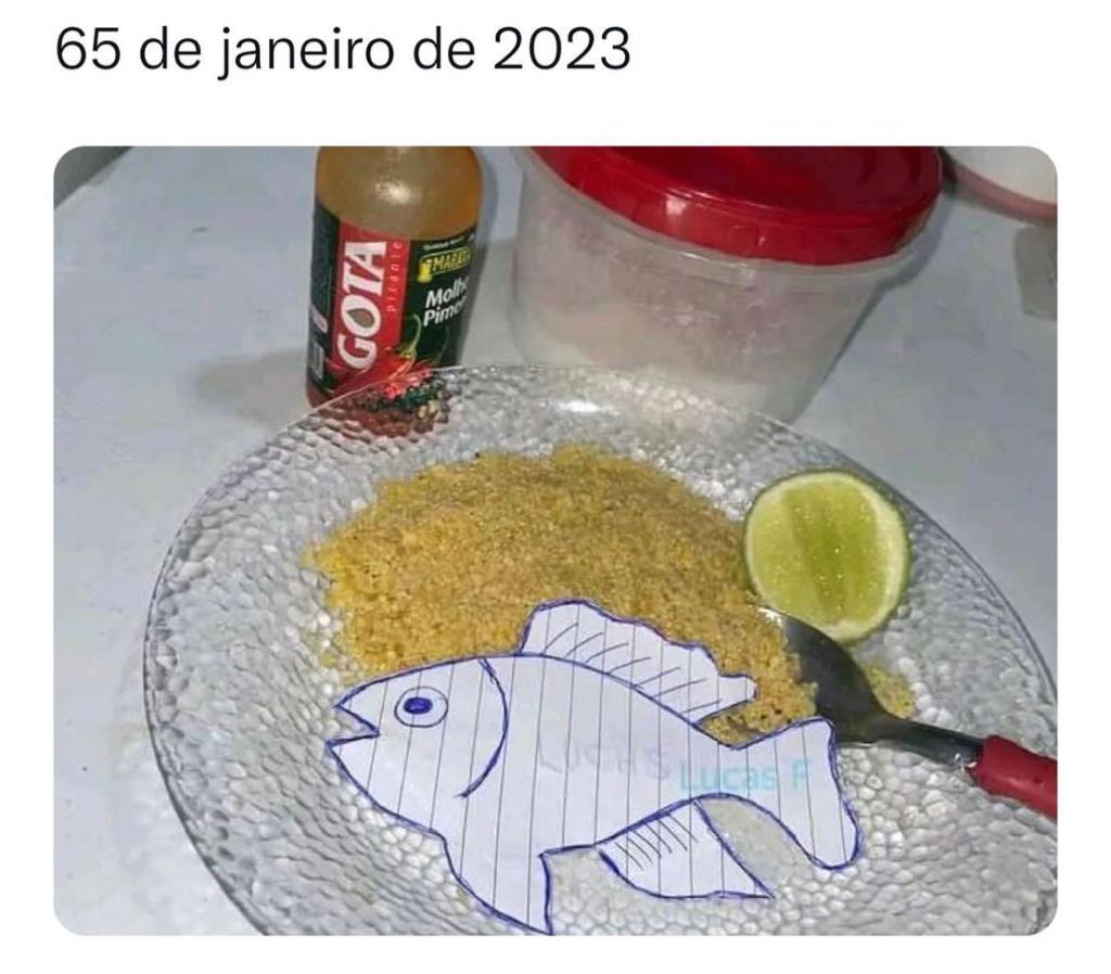 A grana acabou mas janeiro não
