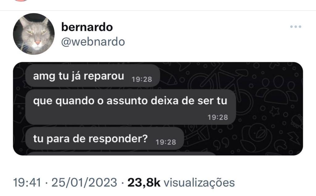 Aquela amiga meio narcisista