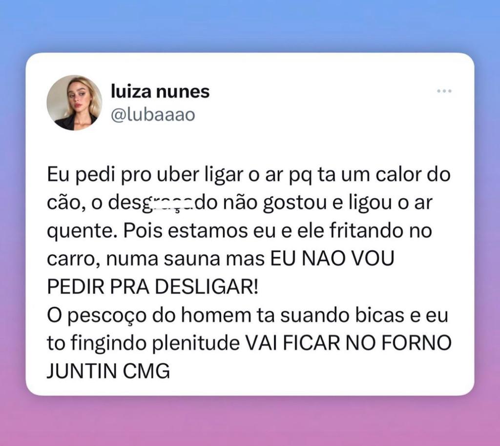 Poxa, precisava?