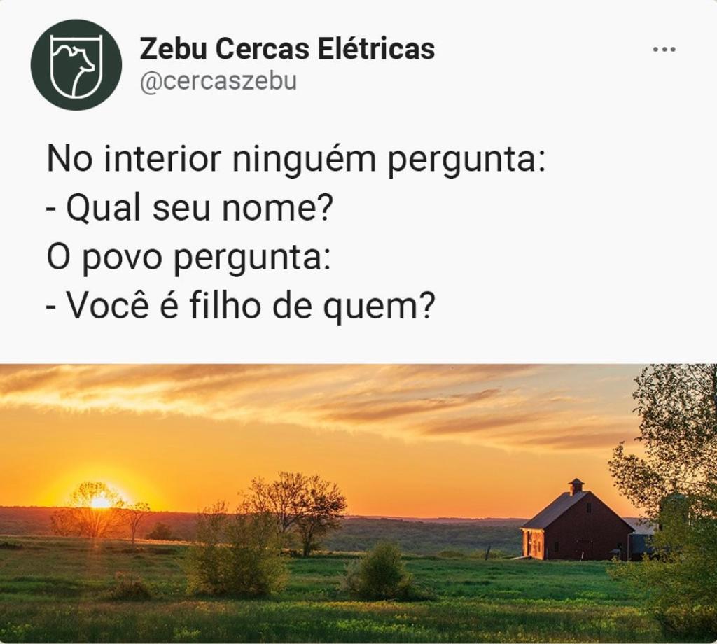 De quem?