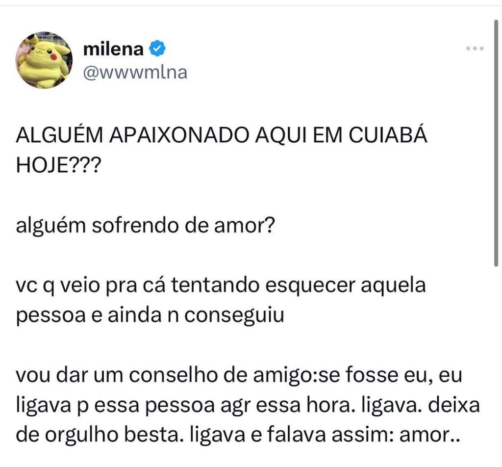 Eu ligava