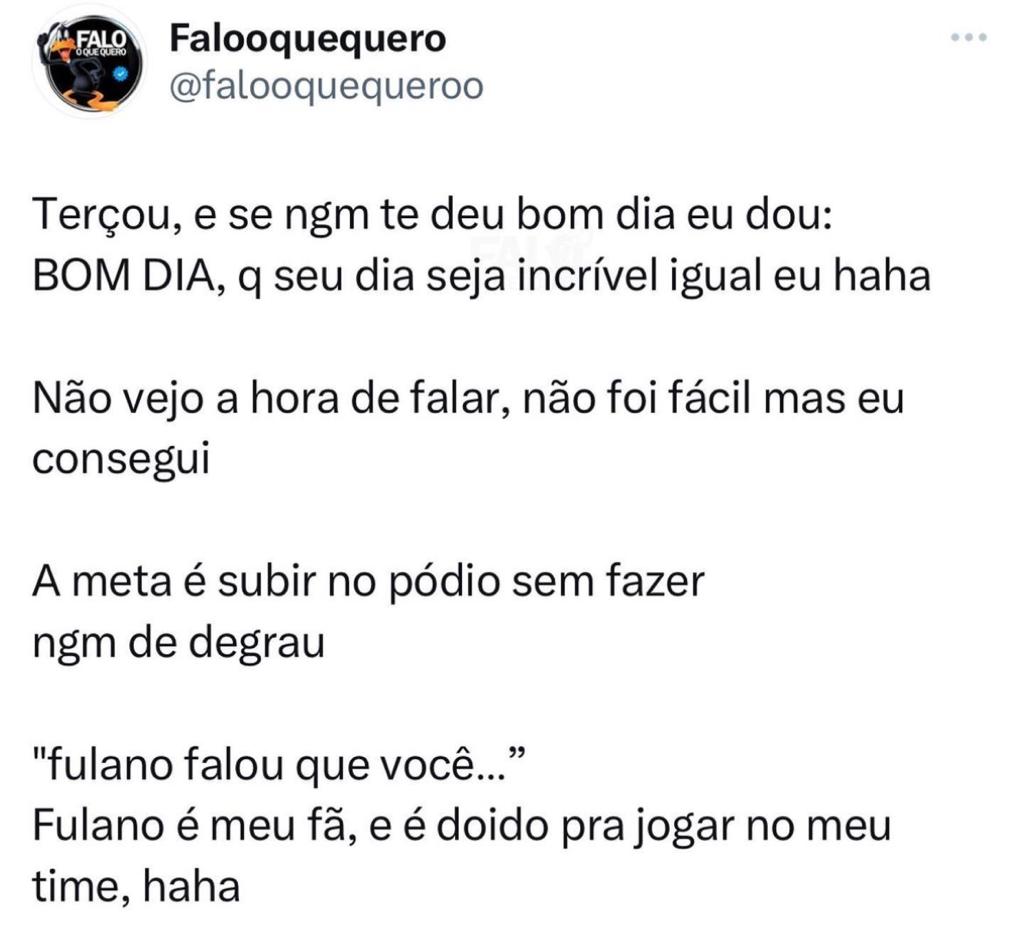 Boa terçaa!!
