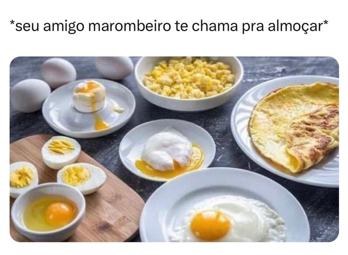 Ovo com recheio de ovo