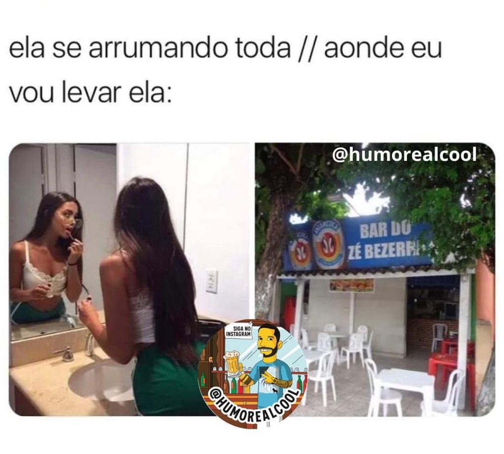 Ela toda cheia de expectativas e ele todo pão duro