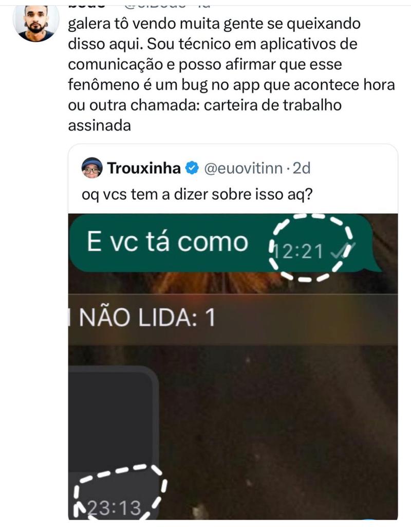 Um fenômeno chamado: “Eu tenho mais o que fazer”