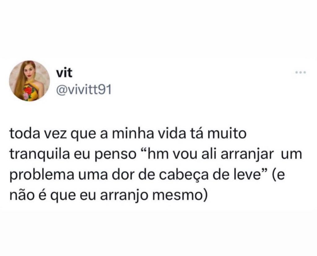 Nunca é de leve