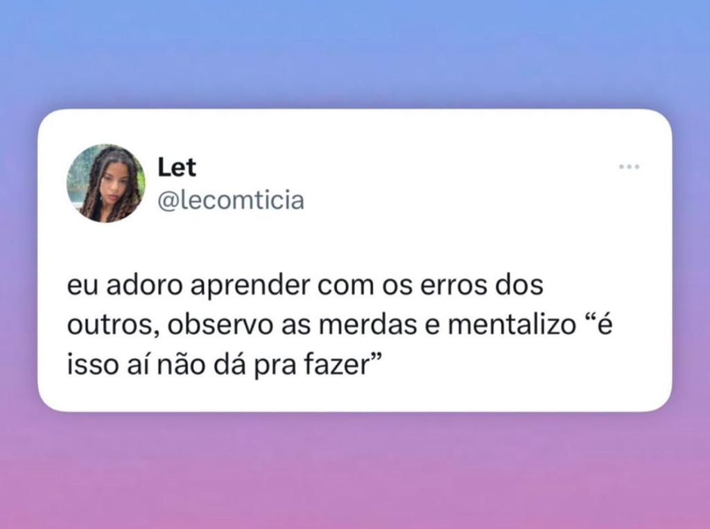 Aprendizagem por observação, segundo a psicologia hahahha