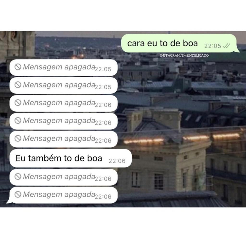 Também to de boa