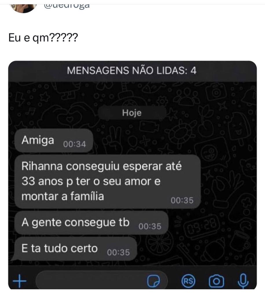 Eu e quem??
