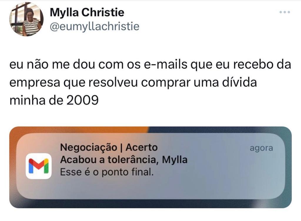 Esse é o ponto final