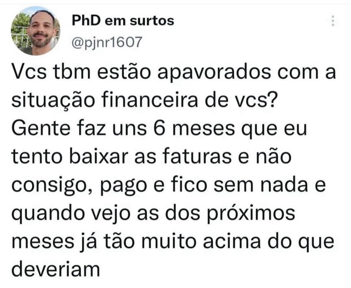 Não sei vocês, mas eu sim