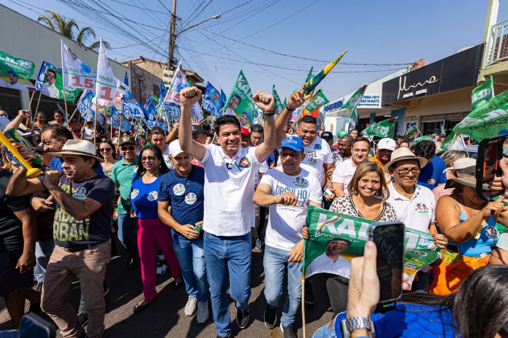 Kalil Baracat Mobiliza Apoio em Arrastão pelo Comércio do Mapim