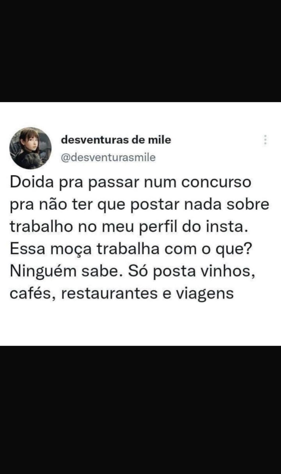 Doida pra passar num concurso