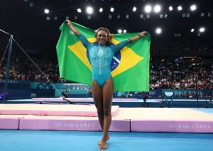 Rebeca Andrade é ouro no solo