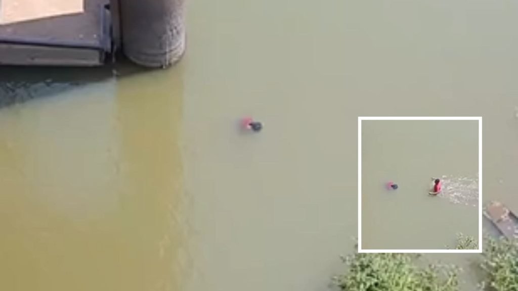 Moradores encontram corpo boiando no Rio Cuiabá; veja vídeo