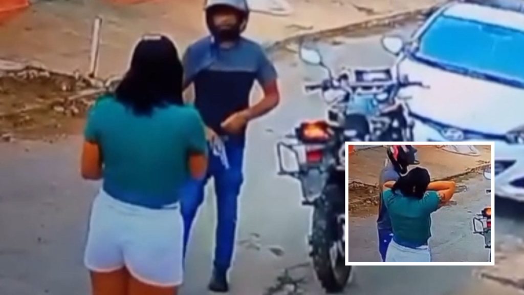 Homem em moto sem placa assalta mulher e foge levando corrente de ouro na região do CPA